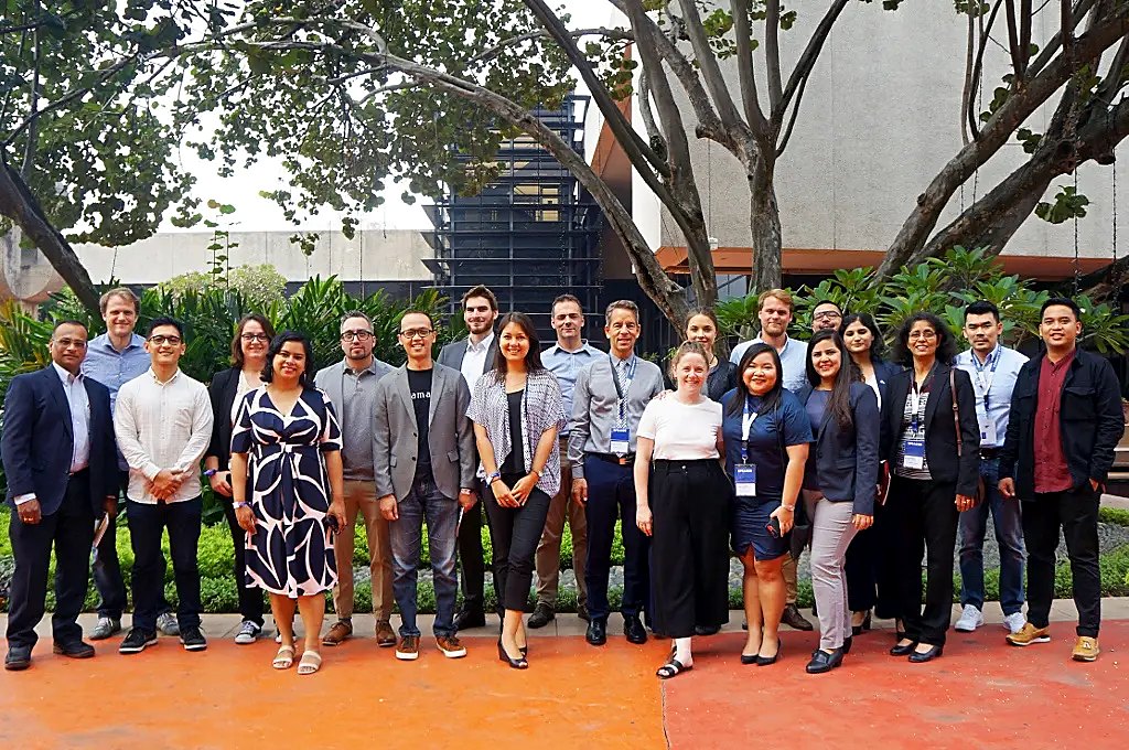 Global leaders delegation on corporate visits
