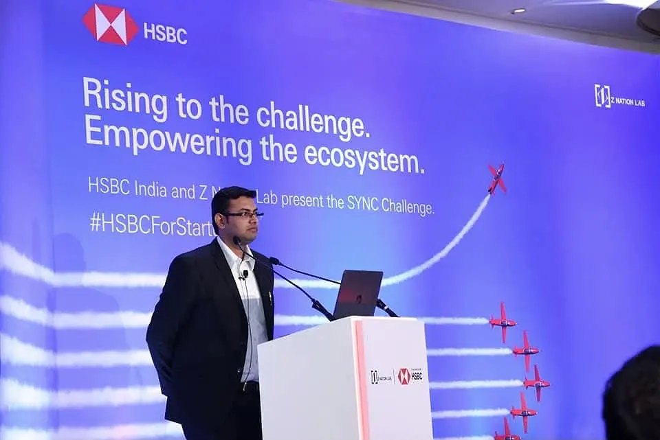 HSBC India and Z Nation Lab SYNC Challenge startup showcase