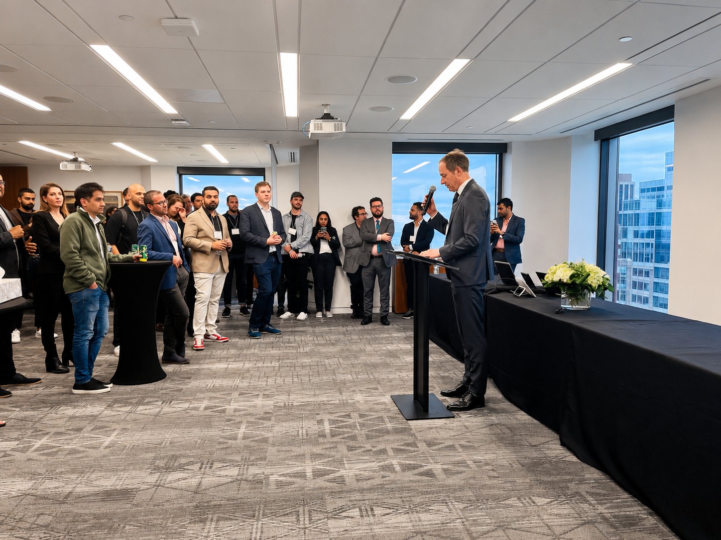 Corporate visit and keynote during the delegation